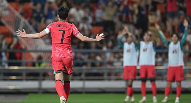 Son Scores As South Korea Beat Thailand 3-0 In World Cup Qualifying