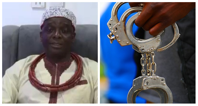 Police Hand Over Delta King, Ikolo To Military