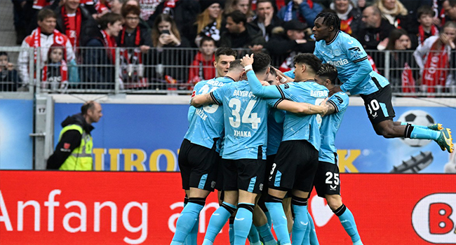 Leverkusen Defeat Freiburg, Extend Unbeaten Run To 38 Matches