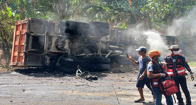 13 Killed In Philippine Road Crash