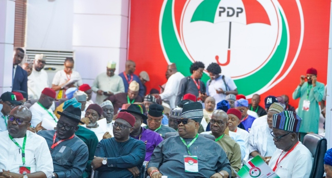 Atiku, Others Attend PDP NEC Meeting In Abuja