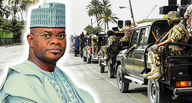 Yahaya Bello Absent As Court Adjourns, EFCC Mulls Military Option To Fish Him Out 