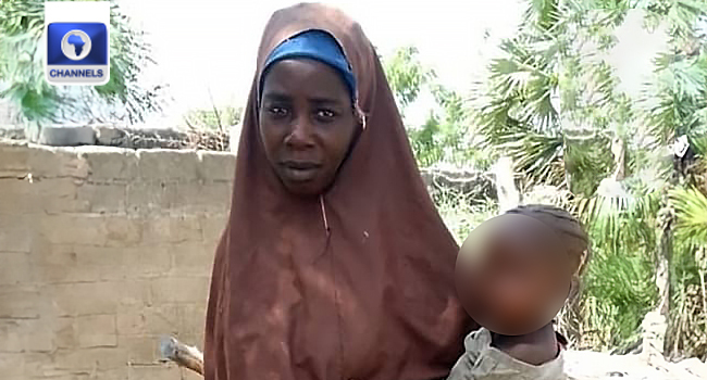 Troops Rescue Pregnant Chibok Girl With Kids 10 Years After 
