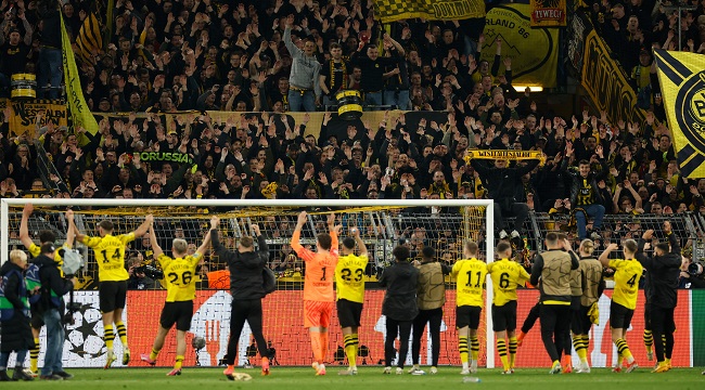 Borussia Dortmund Beat Atletico To Reach Champions League Semis