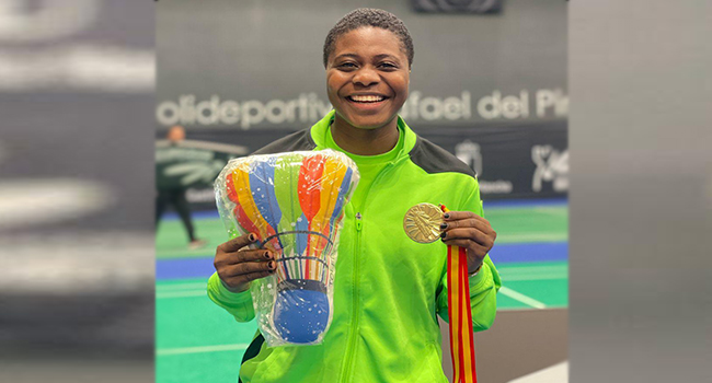 Para Badminton: More Tributes For Bolaji After Historic Performance In Spain