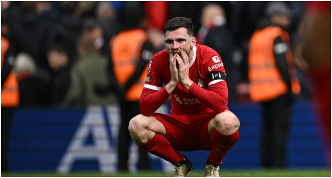 Liverpool Lose Ground On Title Hopes With Defeat To Crystal Palace