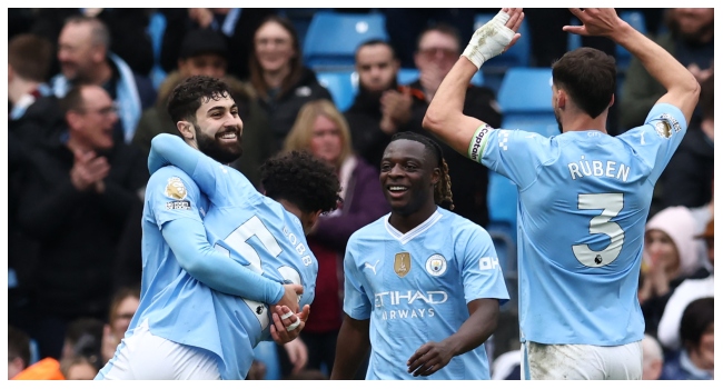 Five-Star Man City Smash Luton To Top Premier League