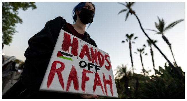 Israel Shells Rafah As Biden Vows Arms Suspension