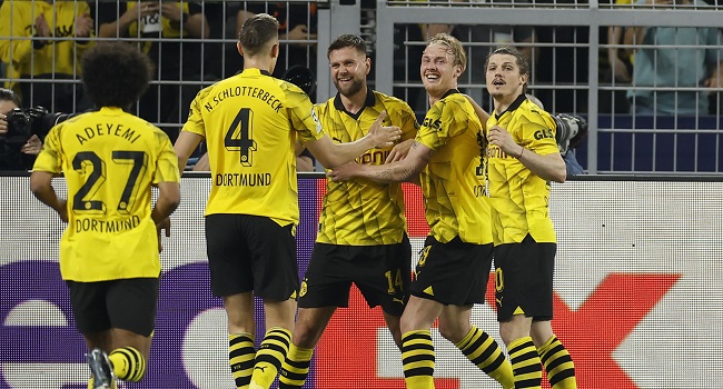 Fuellkrug Hands Dortmund Slender Champions League Advantage Over PSG