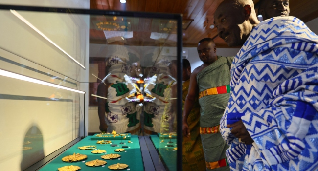 Ghana’s Asante King Displays Return Of Looted Treasures