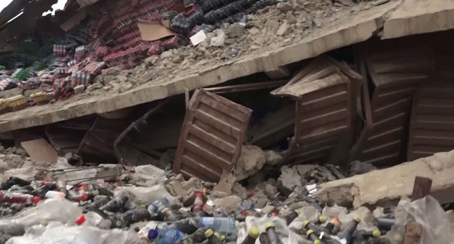 Several Trapped As Building Collapses In Niger State