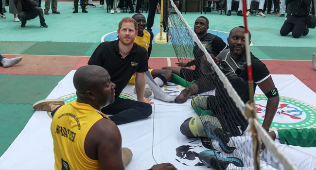 Army Chief’s Team Beat Prince Harry’s Team In Volleyball Game