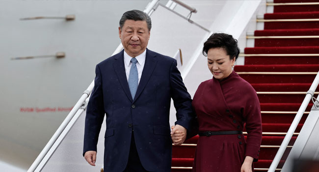 China’s Xi Arrives In France For State Visit