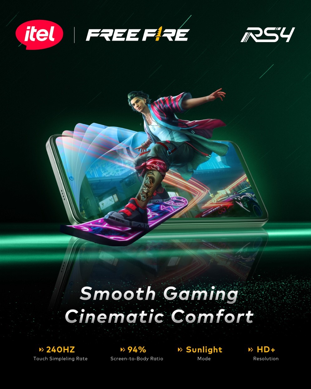 Unleash Your Gaming Potential: itel RS4 Redefines Mobile Gaming With Cutting-Edge Features