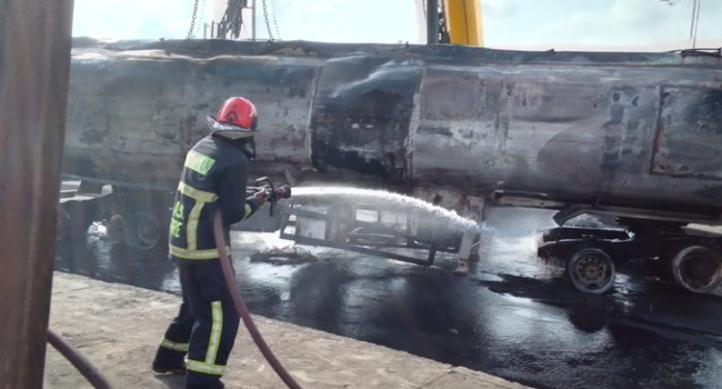 Two Die In Lagos Tanker Fire Accident