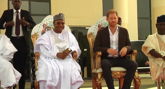 Prince Harry Visits Kaduna, Pledges Support For Wounded Soldiers