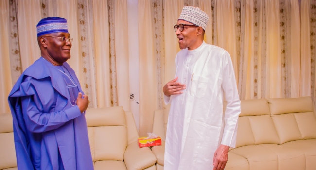 Atiku visits Buhari in Daura