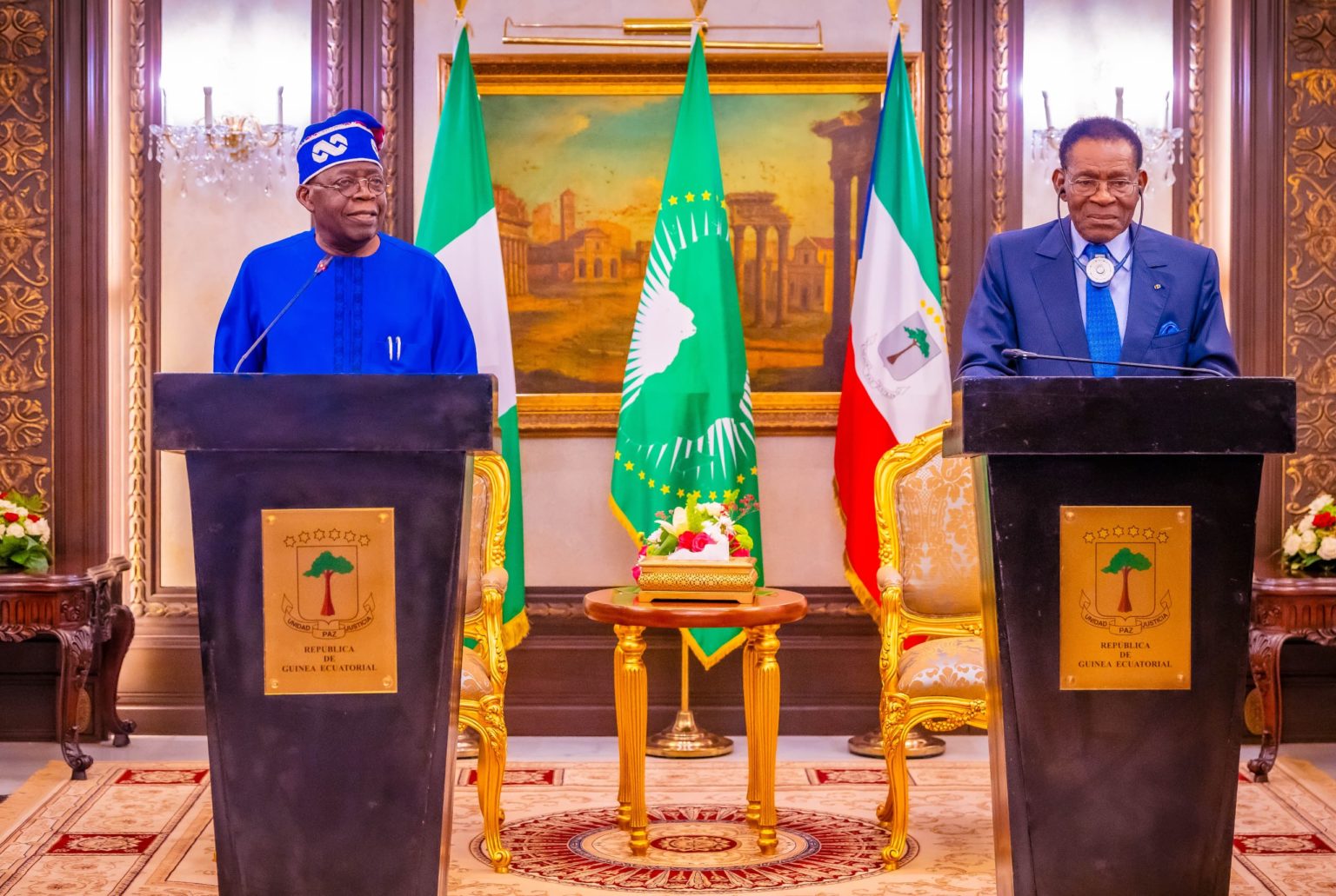 Tinubu and Equatorial Guinea president sign gas pipeline agreement

