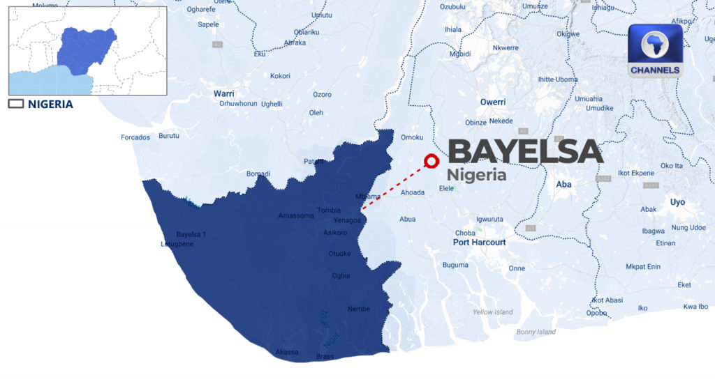 Bayelsa State Map HD