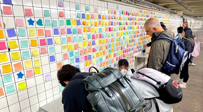 Noted! PostIt Therapy Transforms NY Subway