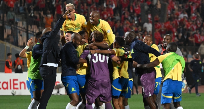 Own Goal Takes Sundowns To CAF Champions League Final Against Pyramids