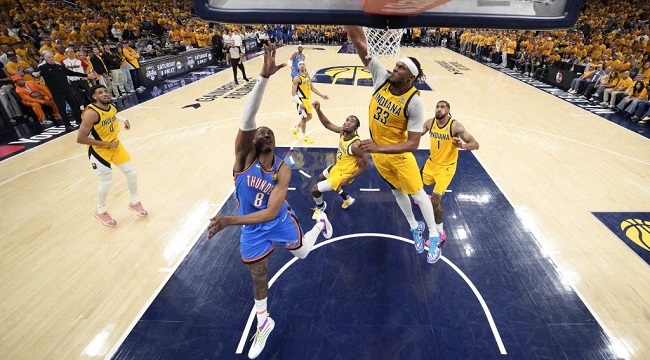 Thunder Rally To Beat Pacers, Level NBA Finals At 2-2