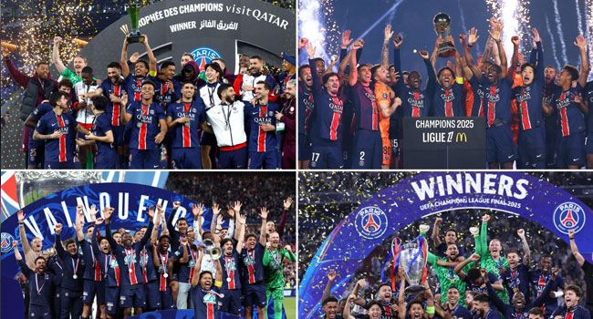 FULL LIST: Dembele, Doue Among PSG Players On Champions League Team Of The season