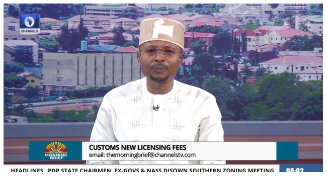 VIDEO: Customs Fees Reviewed To Meet Modern Reality, Not Discriminatory — Abejide