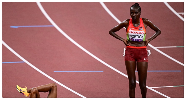 Kenya’s Chebet Wins 10,000m Gold
