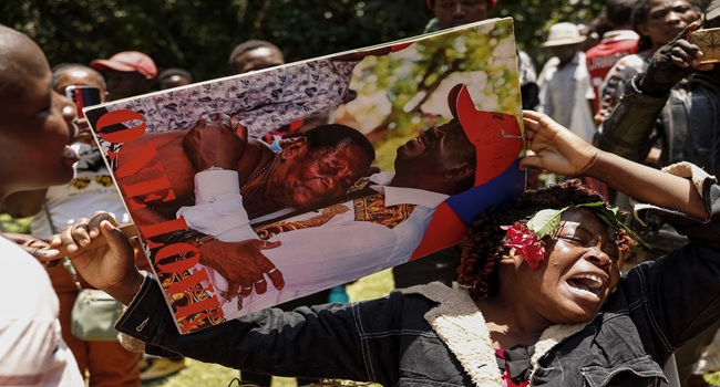 Kenya President Announces Seven-Day National Mourning For Raila Odinga