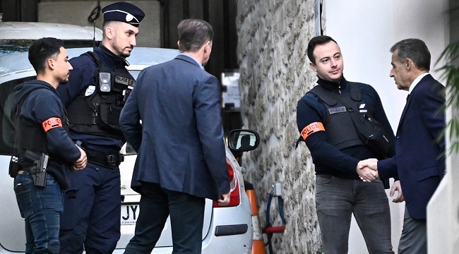 Former French President Sarkozy In Jail With Two Bodyguards