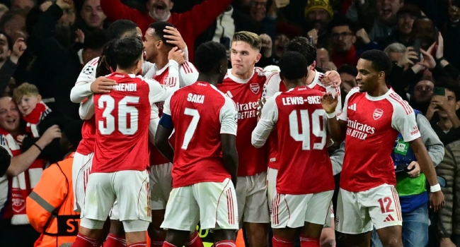 UCL: High-Flying Arsenal Crush Atletico Madrid As Gyokeres Ends Goal Drought