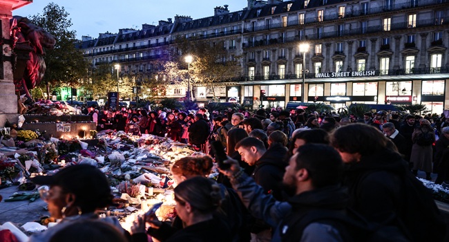 Church Bells Ring As France Marks Decade Since Paris Attacks