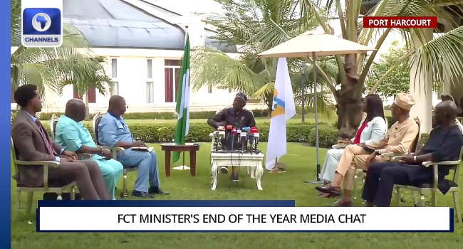 LIVE: FCT Minister’s End-Of-The-Year Media Chat