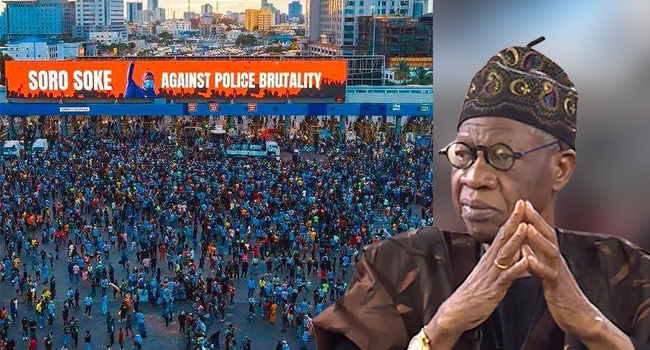 Lives Were Lost During EndSARS, But Nobody Was Killed At Lekki Toll Gate – Lai Mohammed