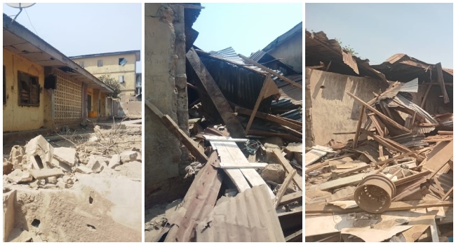 Kwara Explosion: Five Injured, Buildings Damaged As Probe Begins