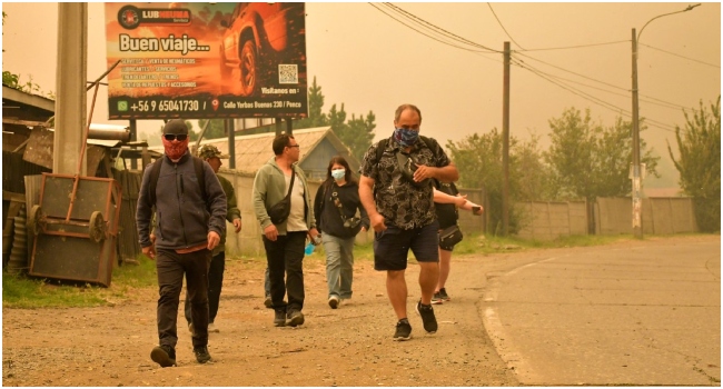 Chile Declares Emergency After Wildfires Force 20,000 To Evacuate