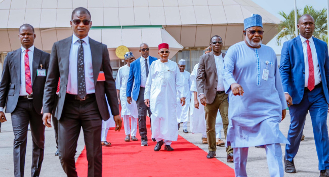 Shettima In Guinea-Conakry For President Doumbouya’s Inauguration