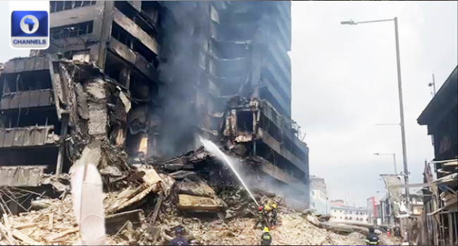 Lagos fire 1