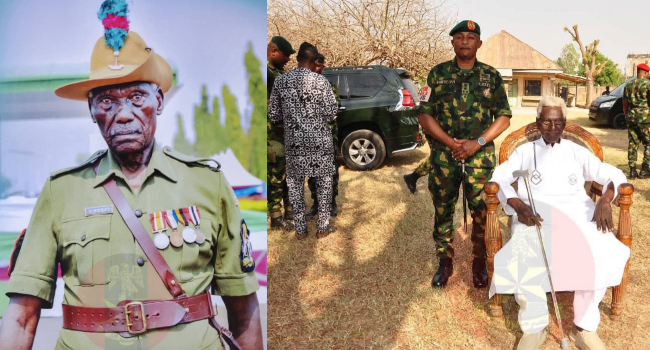 Army Commander Honours 106-Year-Old World War Veteran Tafida