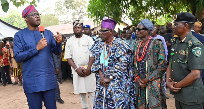 Oloka Killings: Makinde Visits Old Oyo National Park, Compensates Victims’ Families