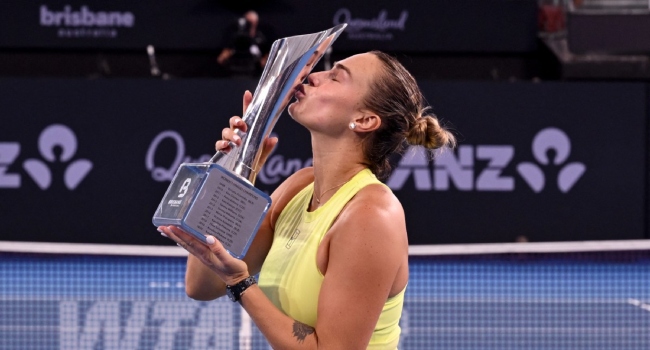 Sabalenka Wins Second Successive Brisbane International Crown