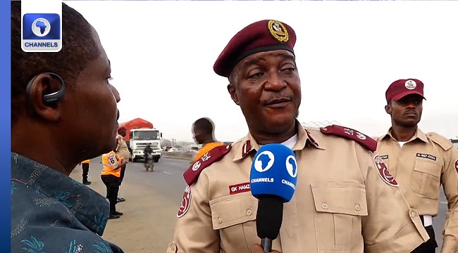FRSC To Penalise One-Way Drivers As Repair Works Begin On Kara Bridge