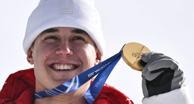 24-Year-Old Von Allmen Wins First Gold Of Winter Olympics