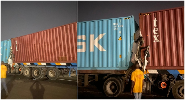 Truck Crushes Two To Death In Lagos