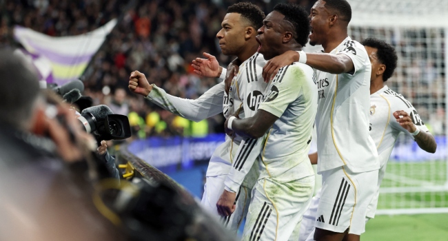 Mbappe’s Penalty Earns Real Madrid Late Win Over Nine-Man Rayo