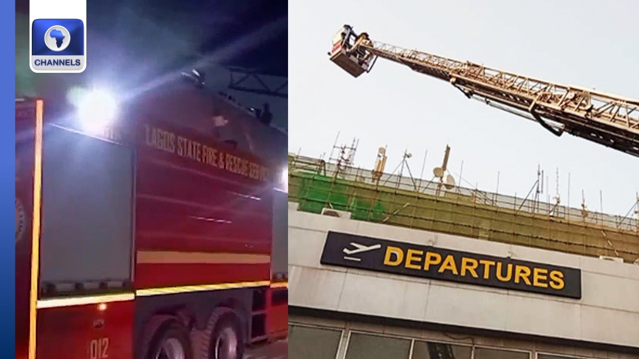 FAAN Contains Fire Outbreak At MMIA Terminal One, Says Normalcy Restored