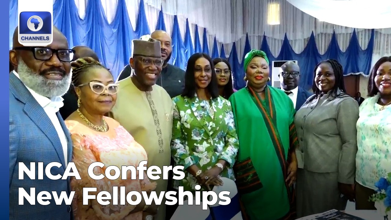 [VIDEO] NICA Installs Markie Idowu As First Female President, Honours Distinguished Nigerians