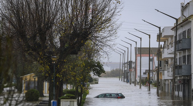 Thousands Evacuated As Storm Hits Spain, Portugal