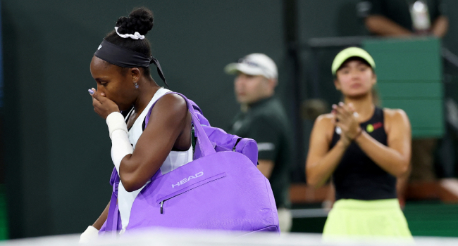 Sabalenka, Osaka Set Indian Wells Clash As Gauff Retires Injured
